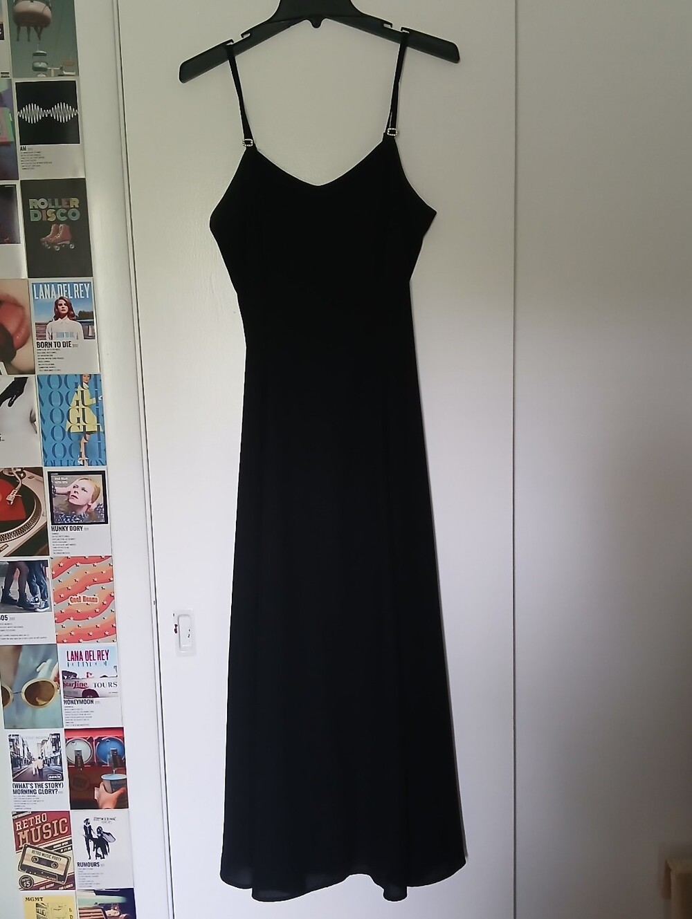 Vintage 90s Rampage Black Formal Gown